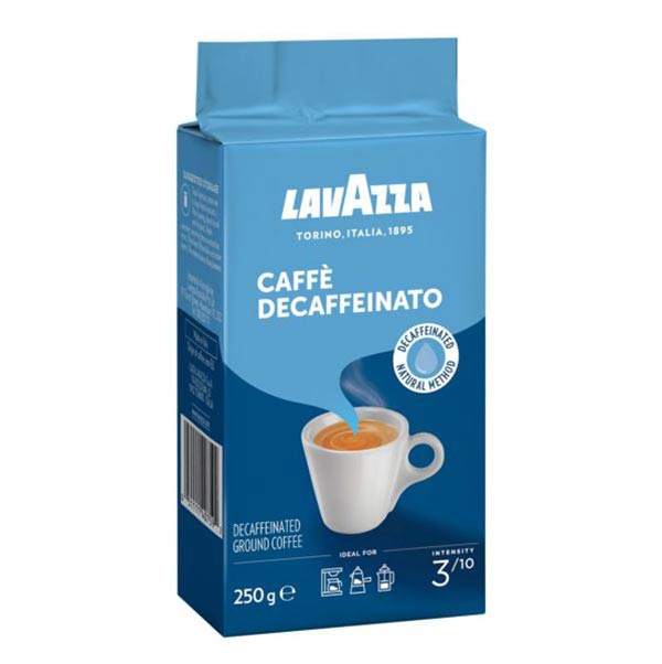 Lavazza Café moulu décaféiné boîte 250g